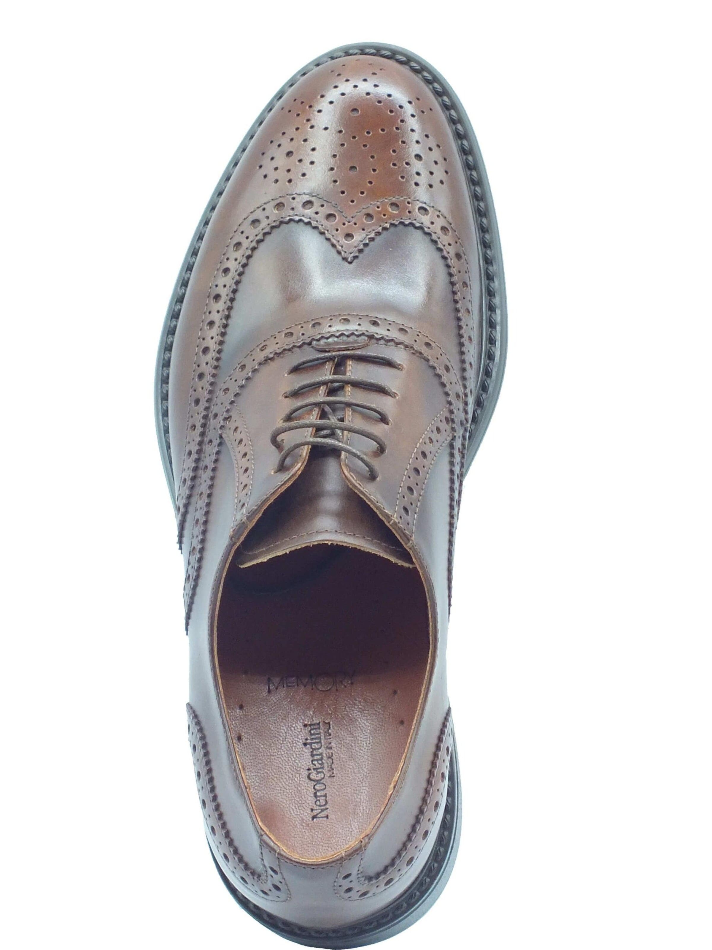 Nero Giardini - Zapatos con cordón 'Delavato Col.' en marrón