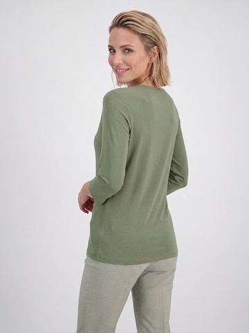 Olsen Shirt 'Edda' in Grün: Rückseite