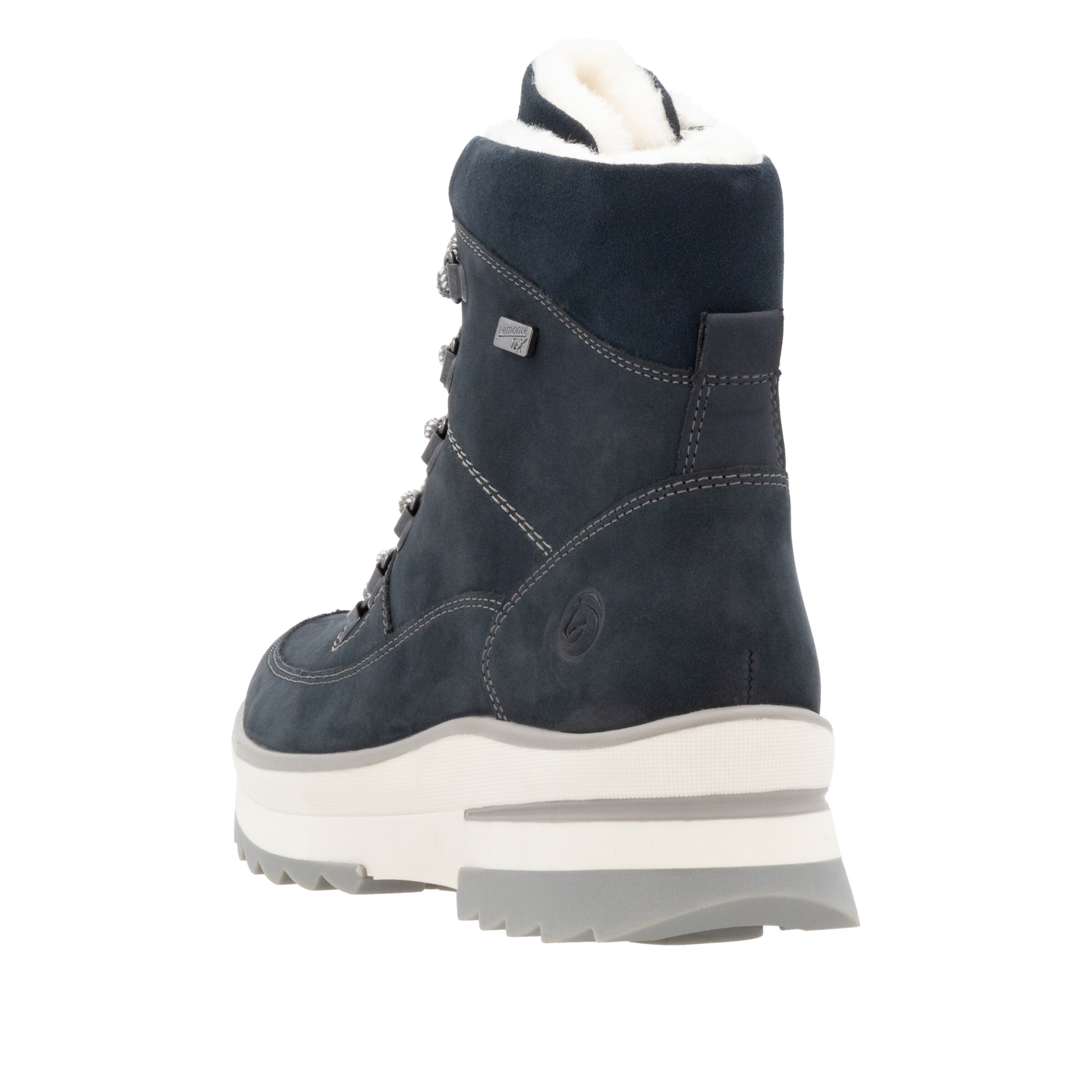 Bottes à lacets REMONTE en bleu