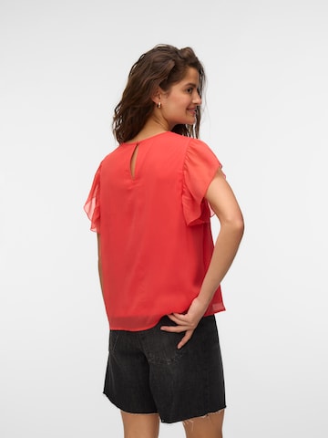 VERO MODA Blúz 'VMSMILLA' - piros