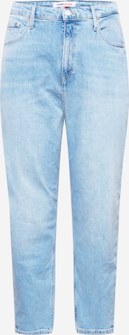 Tommy Jeans Curve Tapered Jeans in Blauw: voorkant