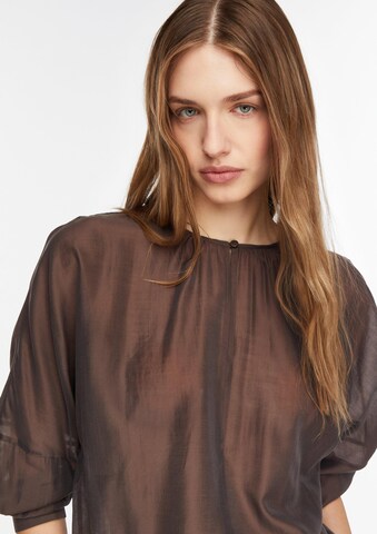 COMMA Bluse in Braun