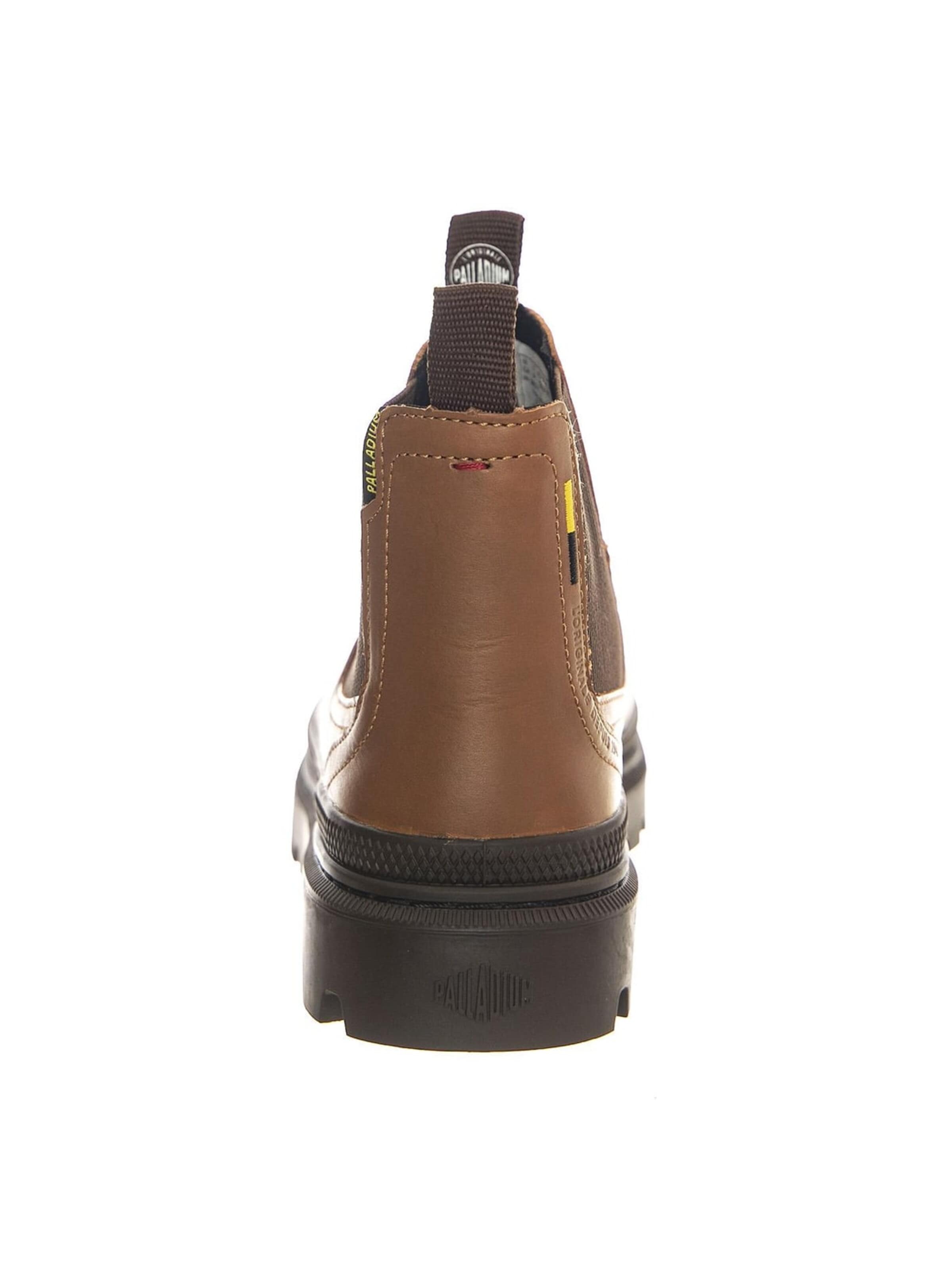 Palladium Kozaki 'Pallatrooper Che Lth Dear Brown' w kolorze brązowy