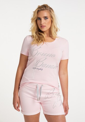 Bruno Banani T-Shirt in Pink: Vorderseite