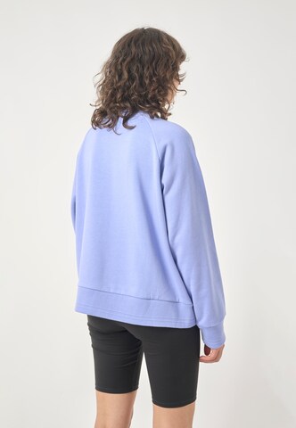 Cleptomanicx Sweatshirt 'Crewneck Ligull' in Blau