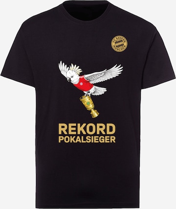ADIDAS PERFORMANCE FC Bayern T-Shirt DFB-Pokalsieger 2026 in Schwarz: Vorderseite
