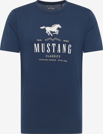 MUSTANG Shirt in Blue: front