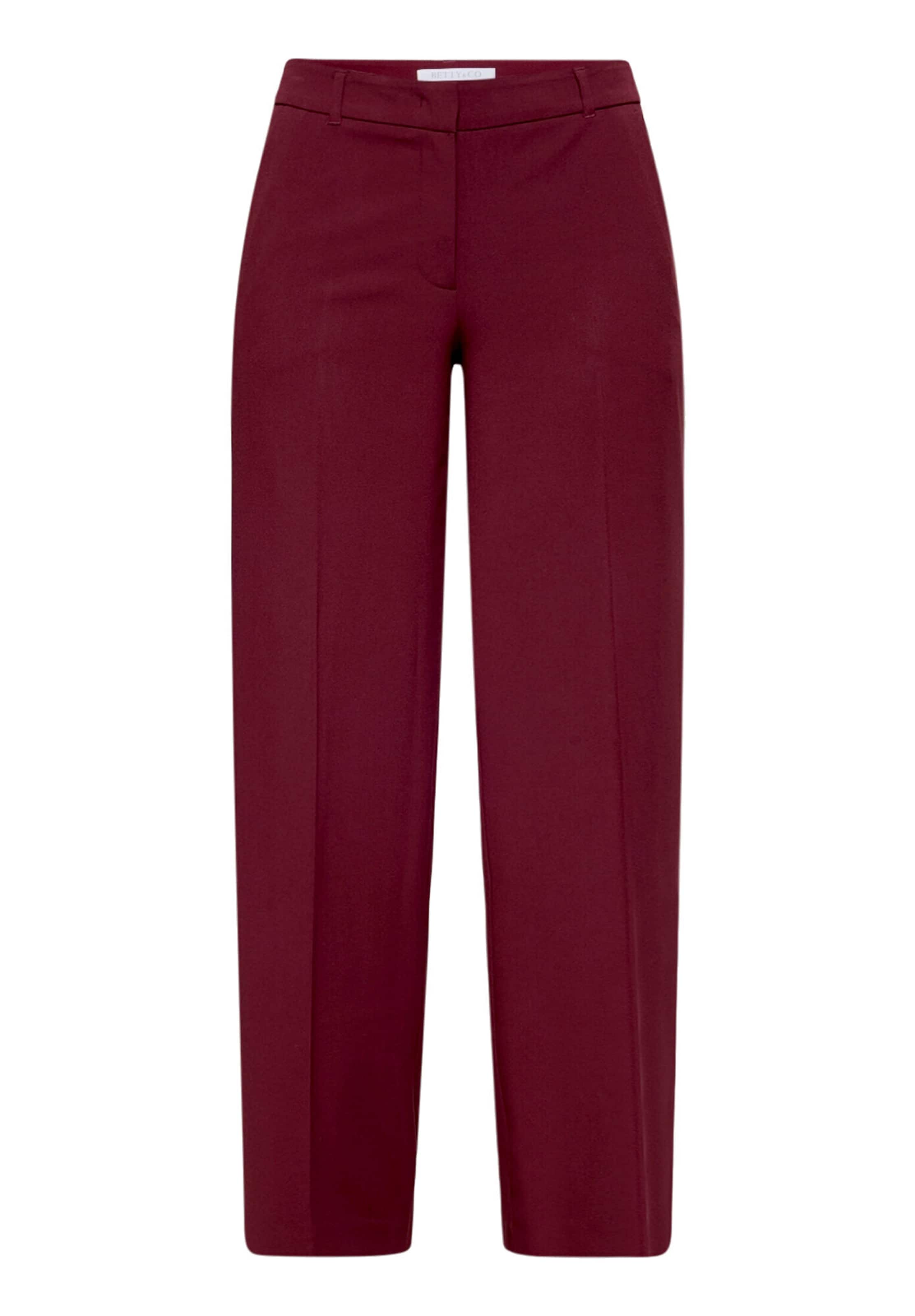 regular Pantaloni di Betty & Co in rosso: frontale
