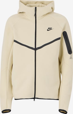 zaļš Nike Sportswear Sportiska jaka 'Tech Fleece': no priekšpuses