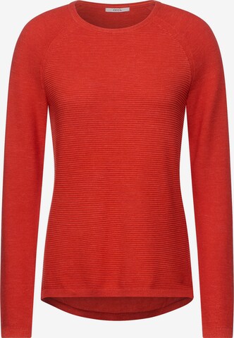 CECIL Sweater in Orange: front