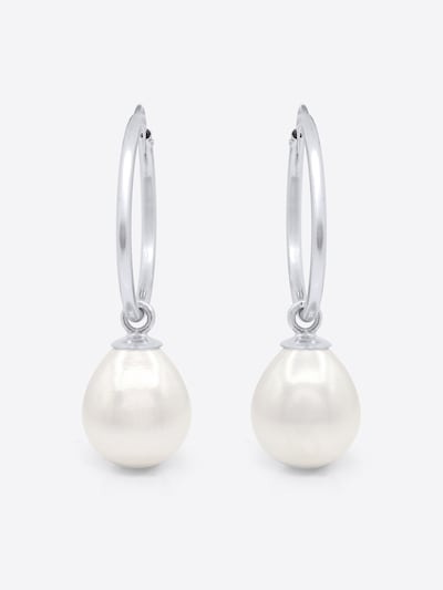 Ateliers Saint Germain Náušnice 'SAINT CYPRIEN' ve velikosti One Size - bílá, Produkt