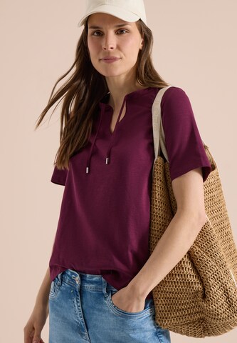 CECIL Shirt in Rot: Vorderseite