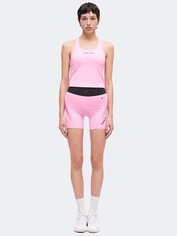 Skinny Pantalon de sport NIKE en rose