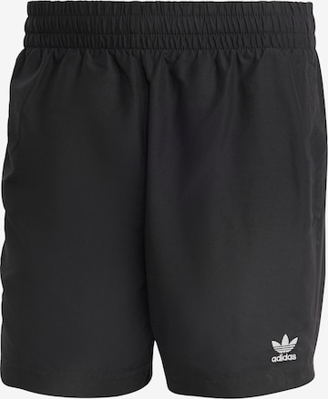 ADIDAS ORIGINALS Swimming shorts 'Adicolor Essentials Solid' in Black: front
