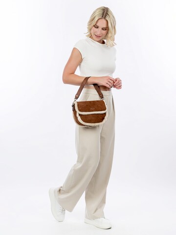 Tamaris Shoulder bag ' TAS Charlie ' in Brown: front