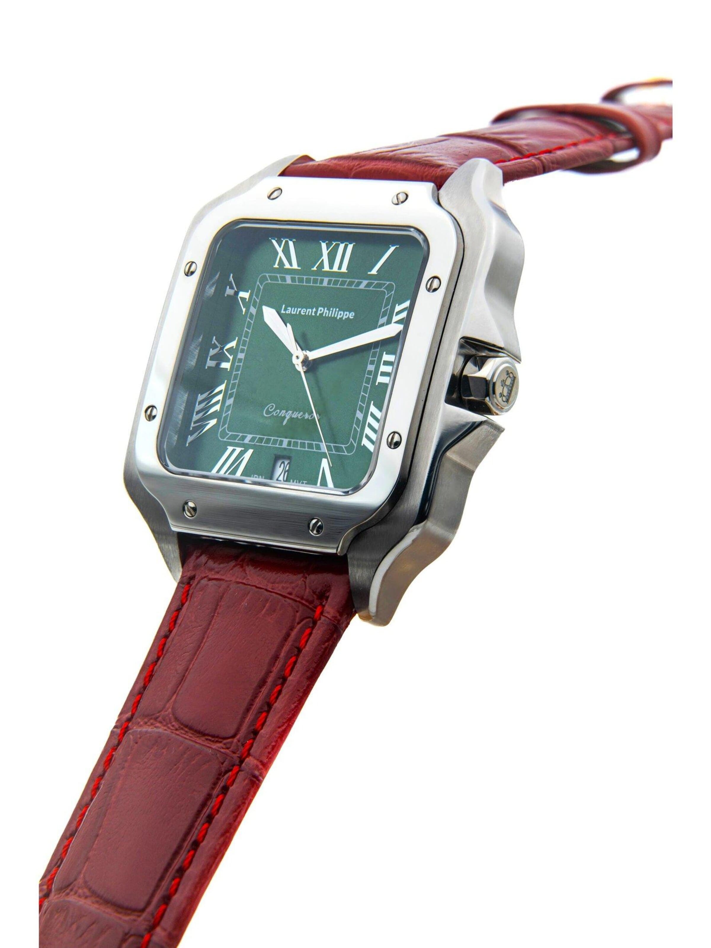 Laurent Philippe Analog Watch in Green