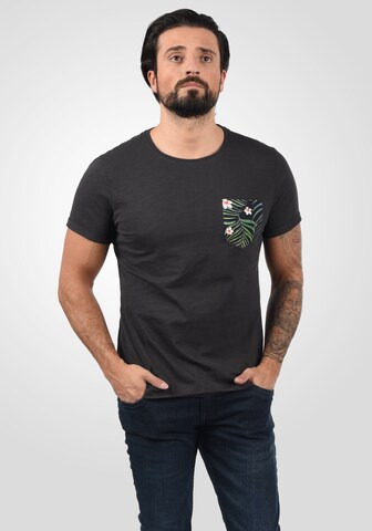 BLEND T-Shirt 'Florens' in Grau: predná strana