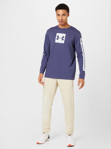 UNDER ARMOUR - Sweatshirt de desporto em cinzento