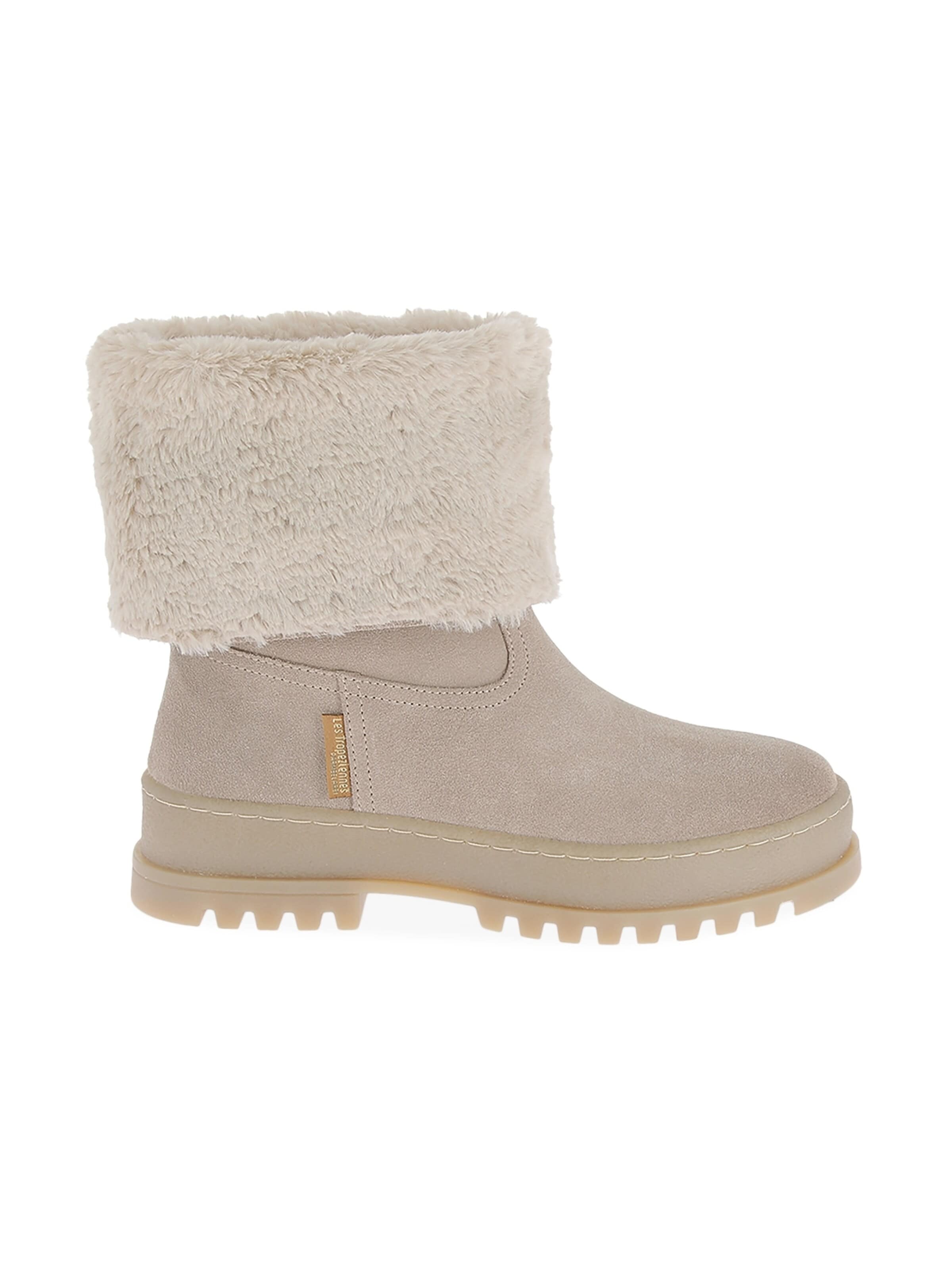 Bottines 'Lederstiefeletten von M.belarbi Velvet' Les Tropéziennes en beige