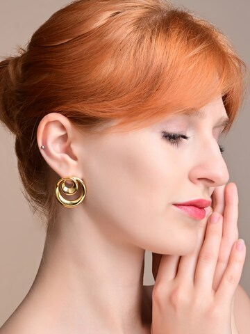 Akzent Earrings 'hautverträglich' in Gold: front