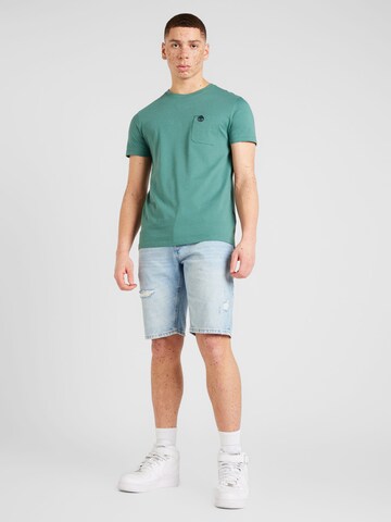 TIMBERLAND T-shirt 'Dun-Riv' i blå