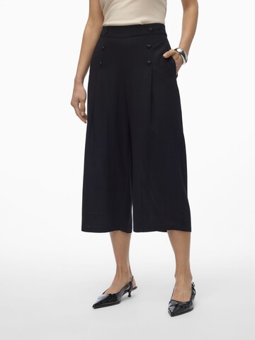 VERO MODA Regular Broek 'GISELLE' in Zwart: voorkant
