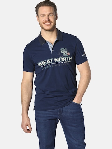 Jan Vanderstorm Shirt ' Gizur ' in Blue: front