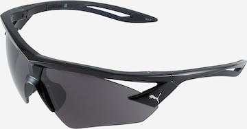 Lunettes de soleil PUMA en noir : devant