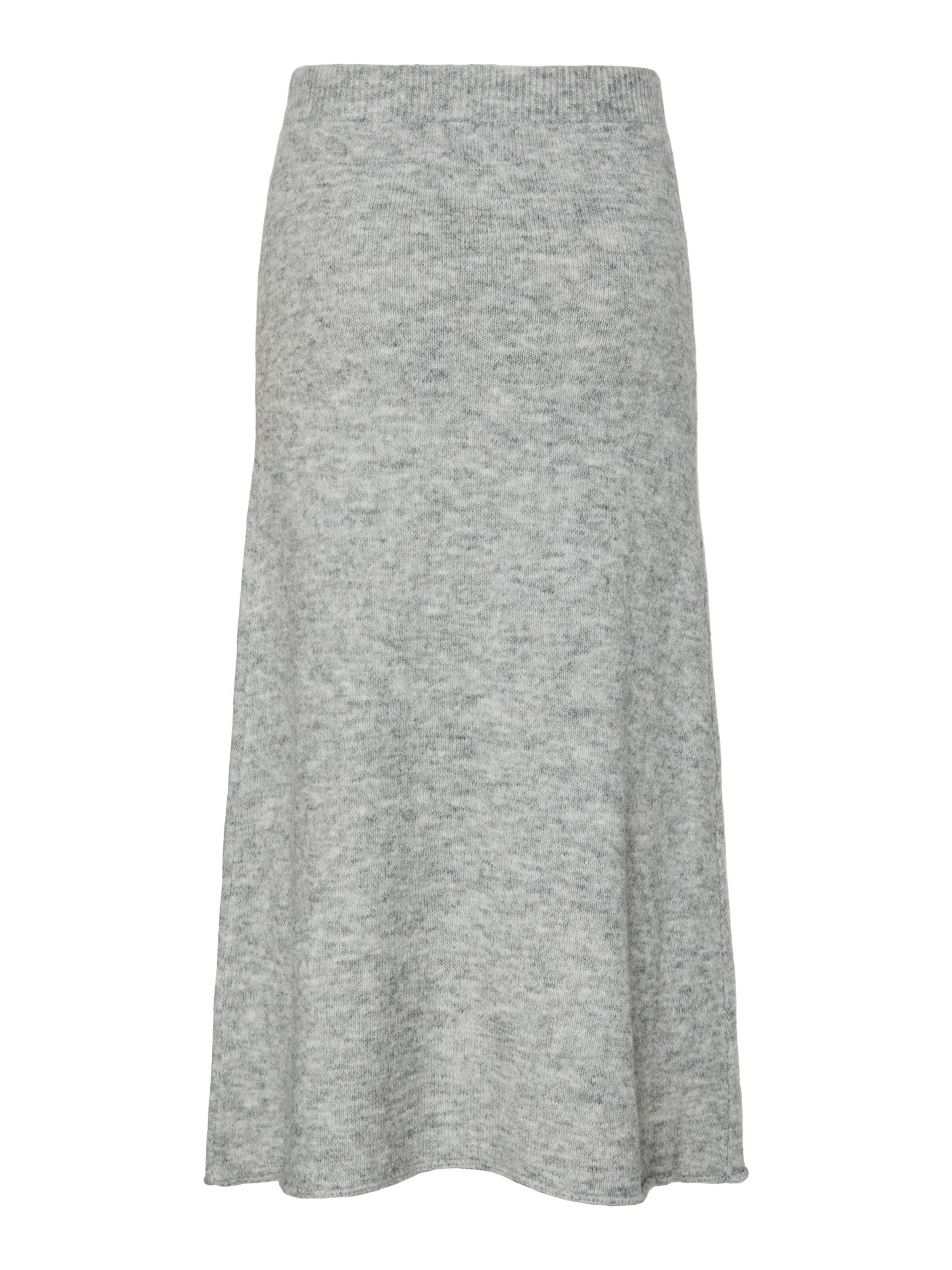 PIECES - Falda 'PCPam' en gris