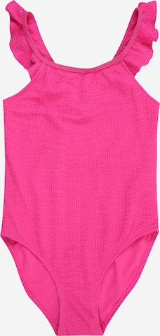 KIDS ONLYJednodijelni kupaći kostim 'Tropez' - roza boja: prednji dio