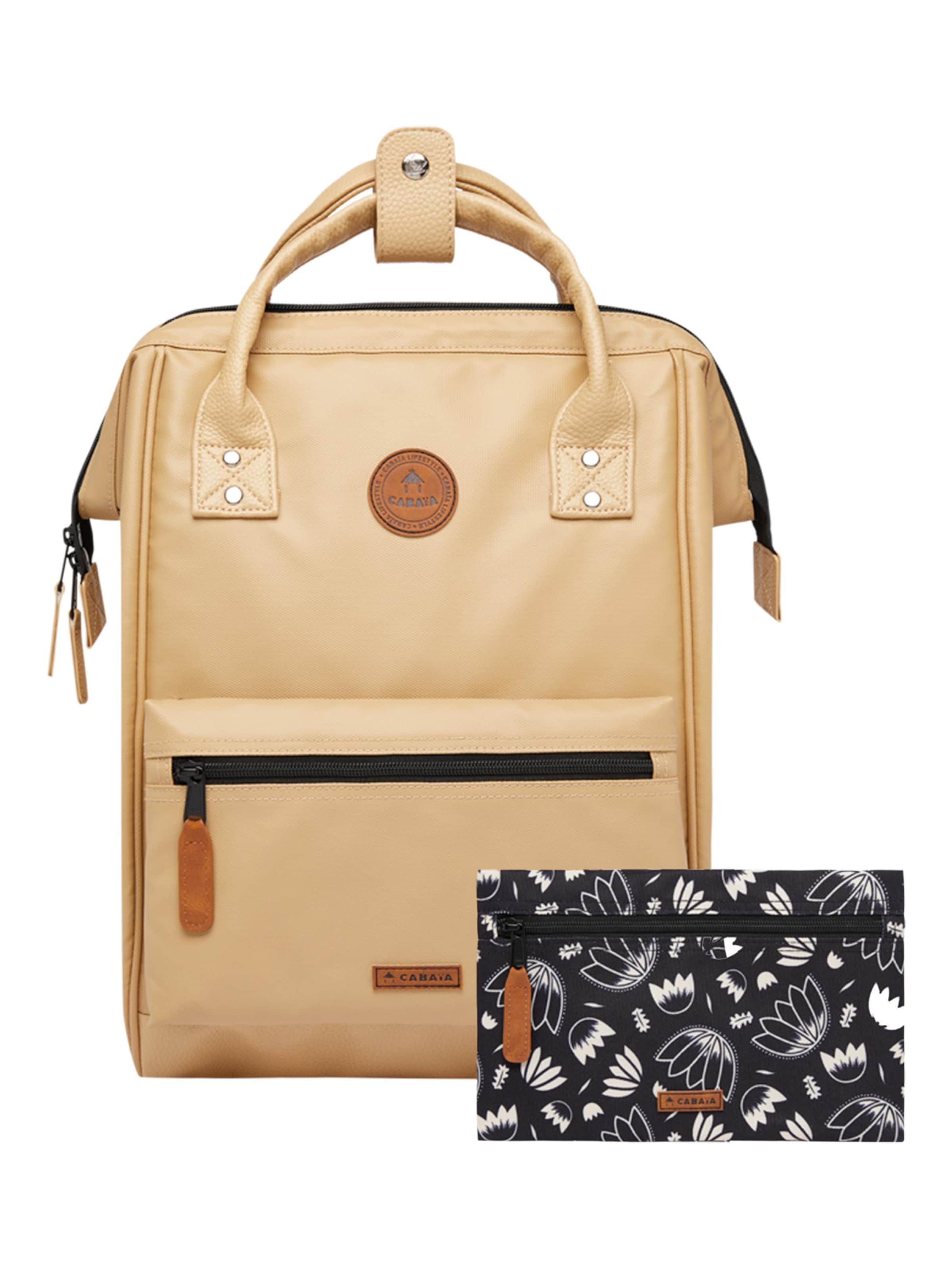 Cabaia Plecak 'Adventurer' w kolorze beżowy: przód