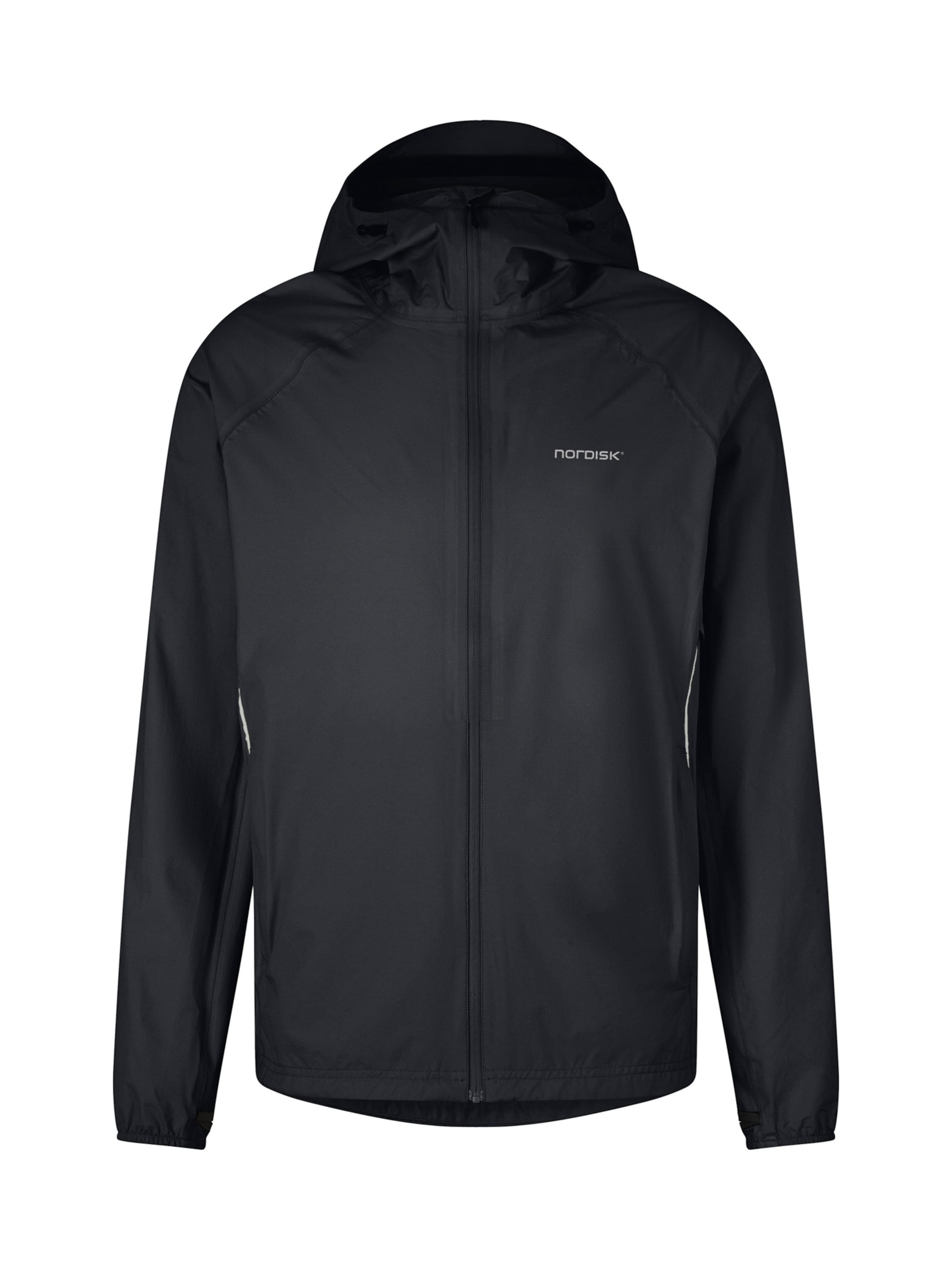 NORDISK Outdoorjacke 'Loki'‌ in Schwarz: Vorderseite