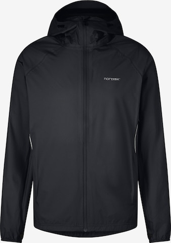 NORDISK Outdoorjacke 'Loki' in Schwarz: Vorderseite