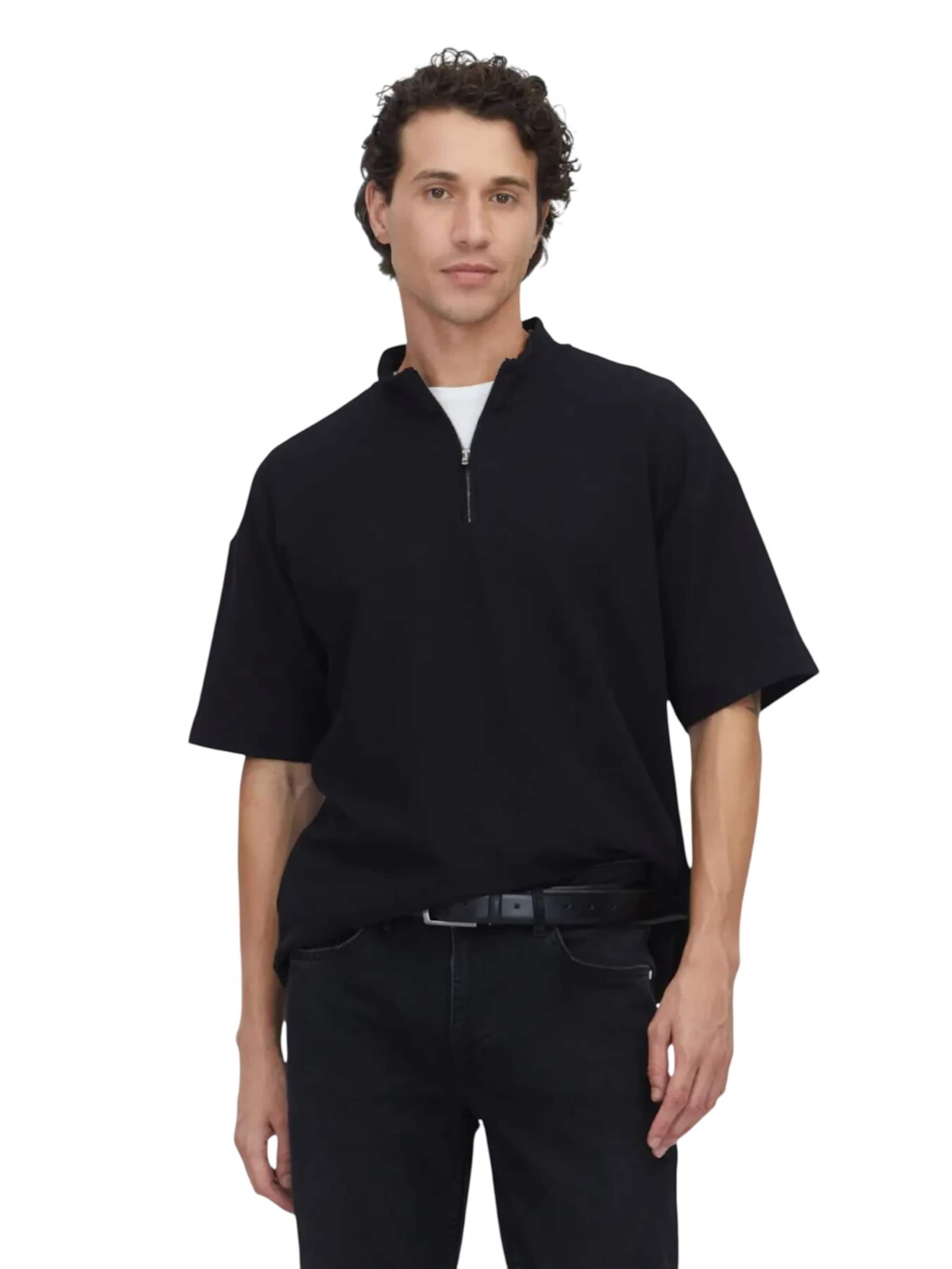 KİP Shirt in Zwart: voorkant