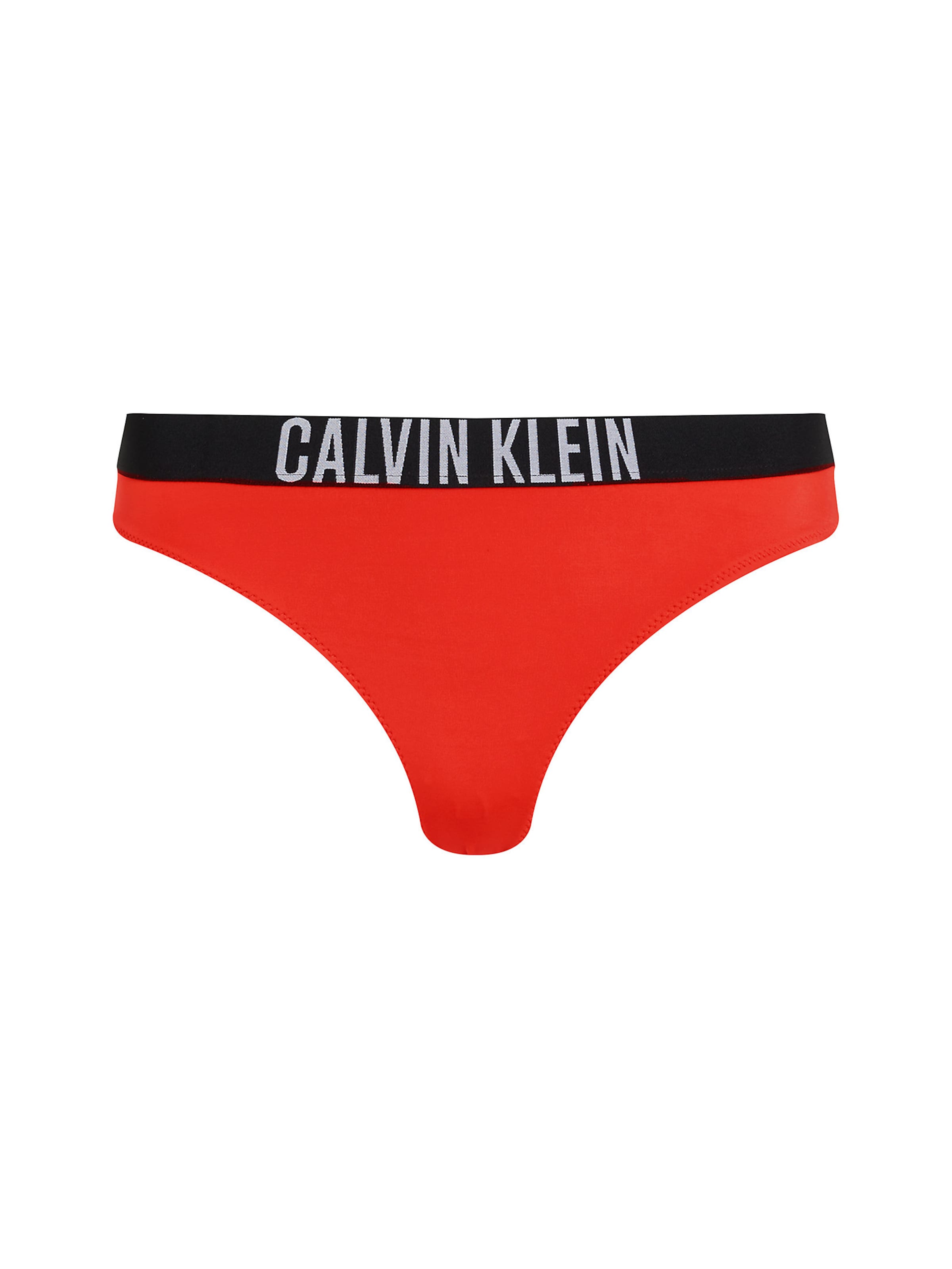 Calvin Klein Swimwear Bikini bottom in Red: front