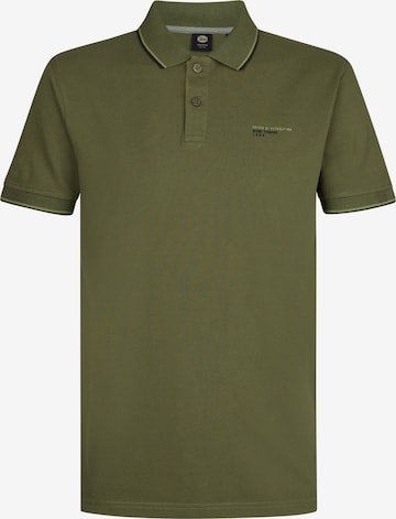 T-Shirt Petrol Industries en vert : devant
