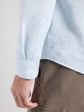 JACK & JONES Comfort Fit Hemd 'JJBREEZE' in Blau