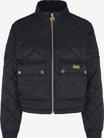 Barbour International Tussenjas 'Hamilton' in Zwart: voorkant