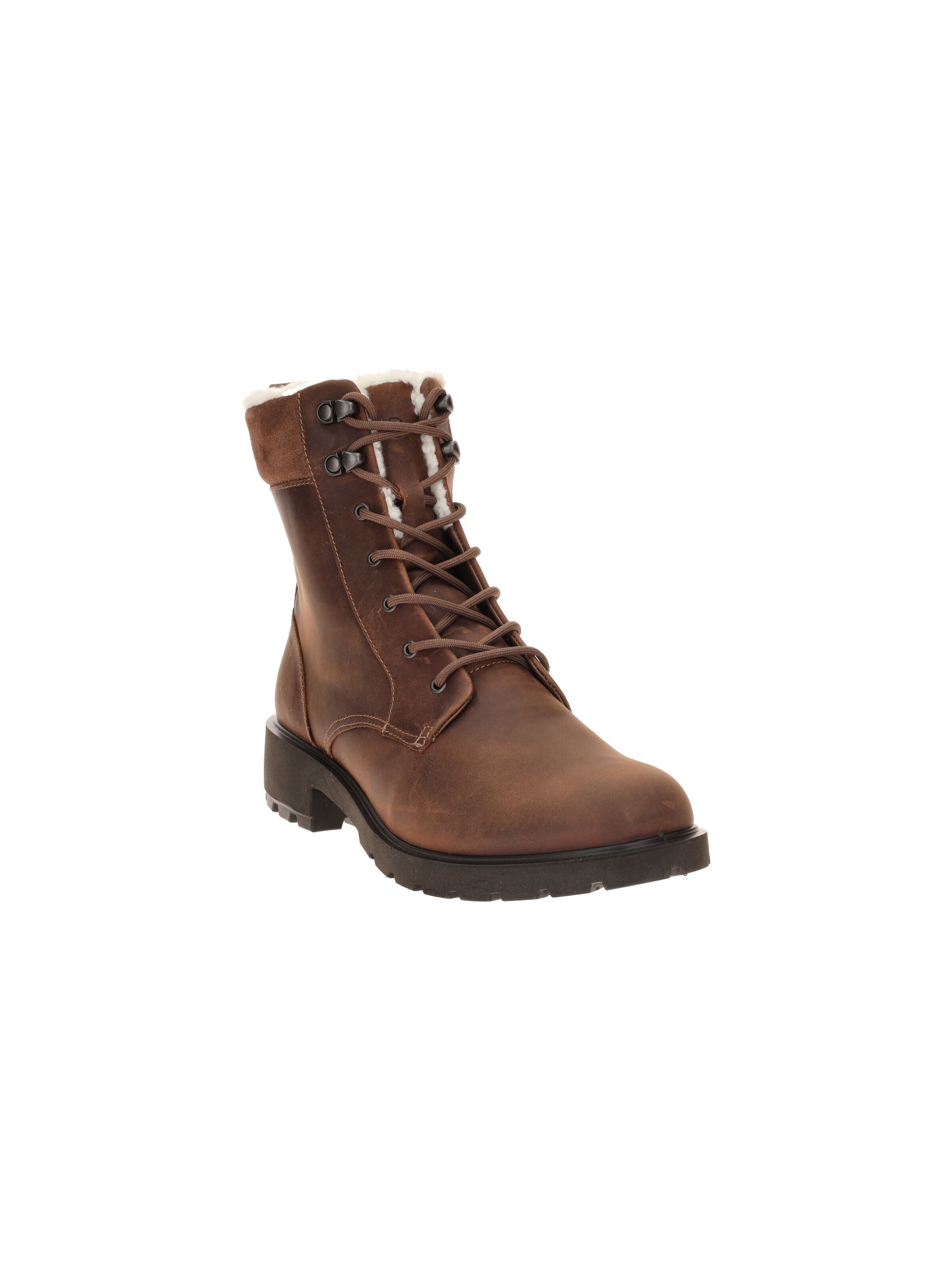 ECCO Schnürstiefelette 'Metropole Vienna'‌‌‌‌ in Braun