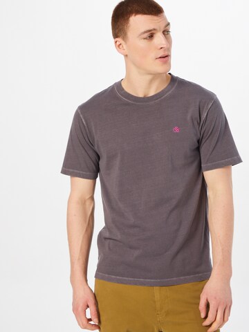 T-Shirt SCOTCH & SODA en gris : devant