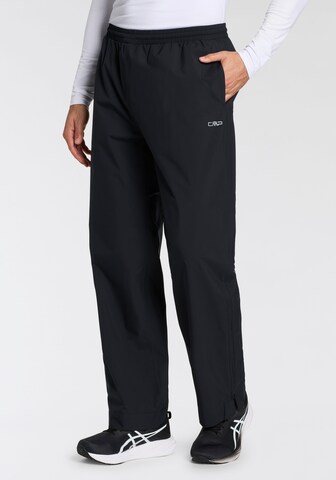 CMP Regular Outdoorhose in Schwarz: Vorderseite