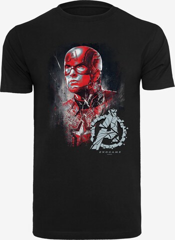 T-Shirt F4NT4STIC en noir : devant