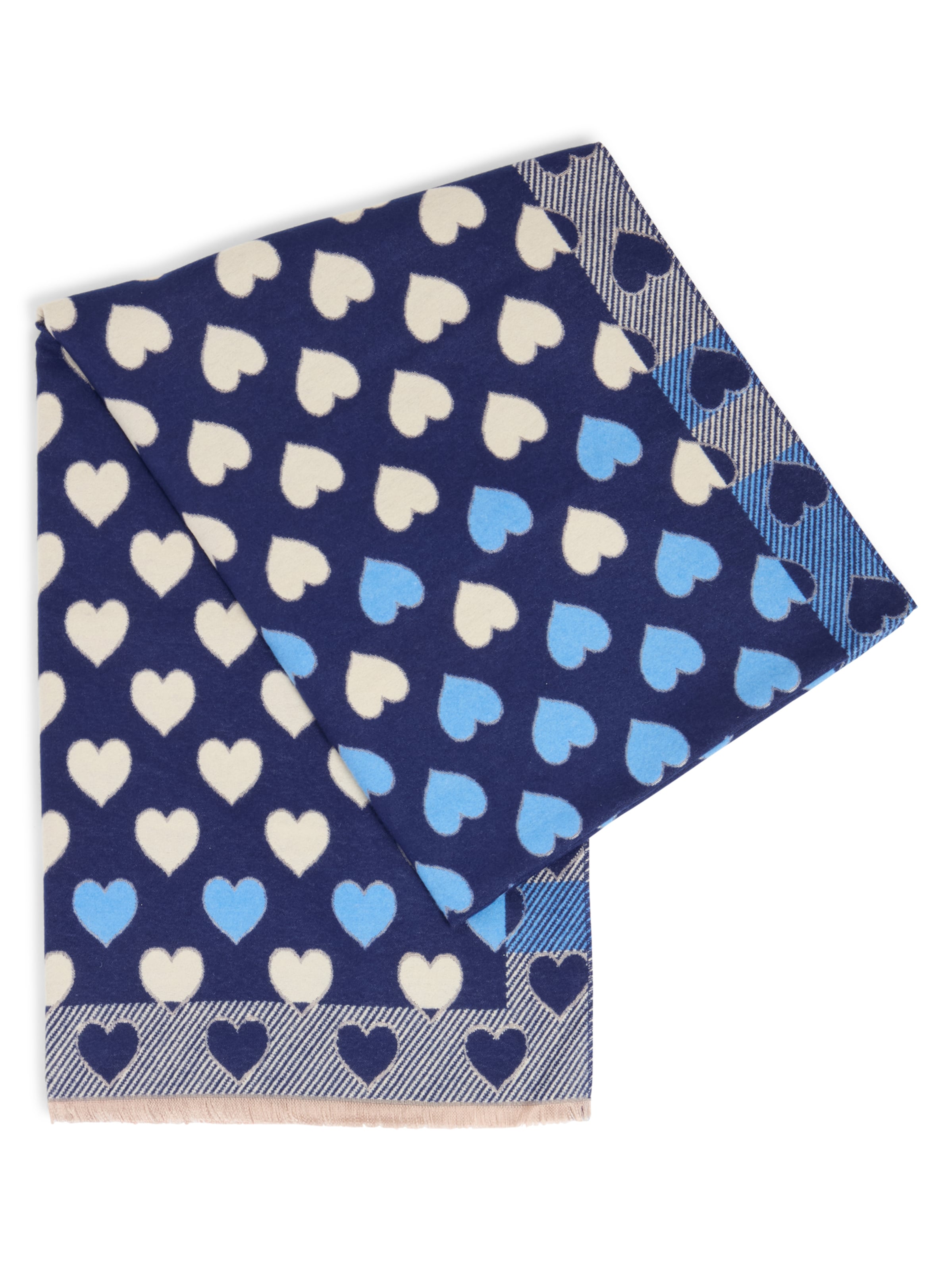 Marie Lund Sjaal in Blauw