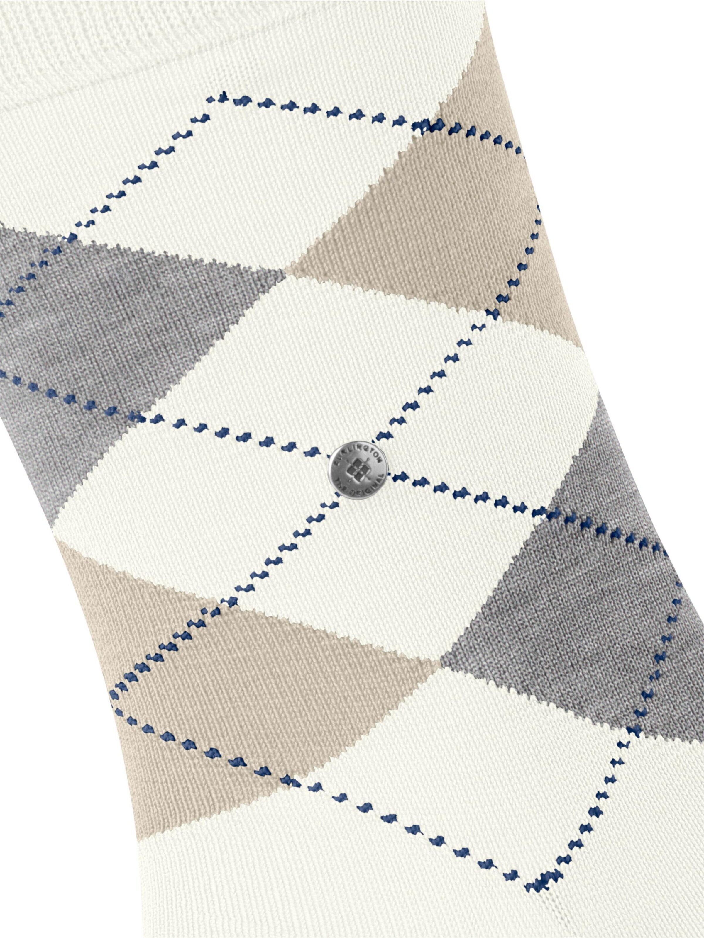 BURLINGTON Socks 'Manchester' in White