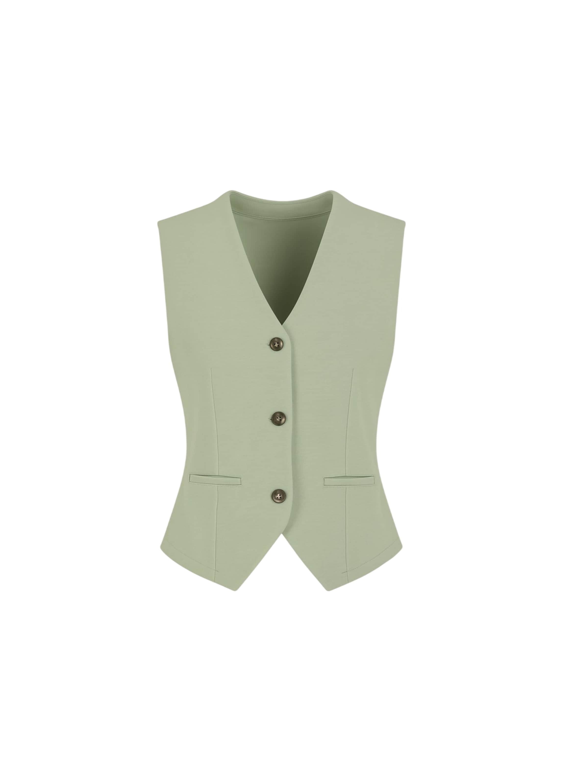 BASSIGUE Vest in Green: front