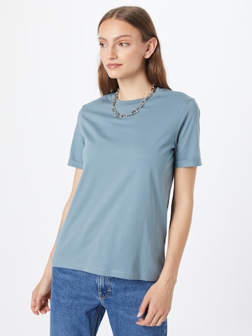 PIECES - Camisa 'Ria' em azul: frente