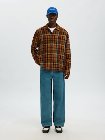 Comfort fit Camicia di SELECTED in giallo