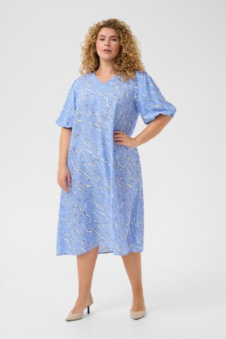 KAFFE CURVE Dress 'Hannia' in Blue