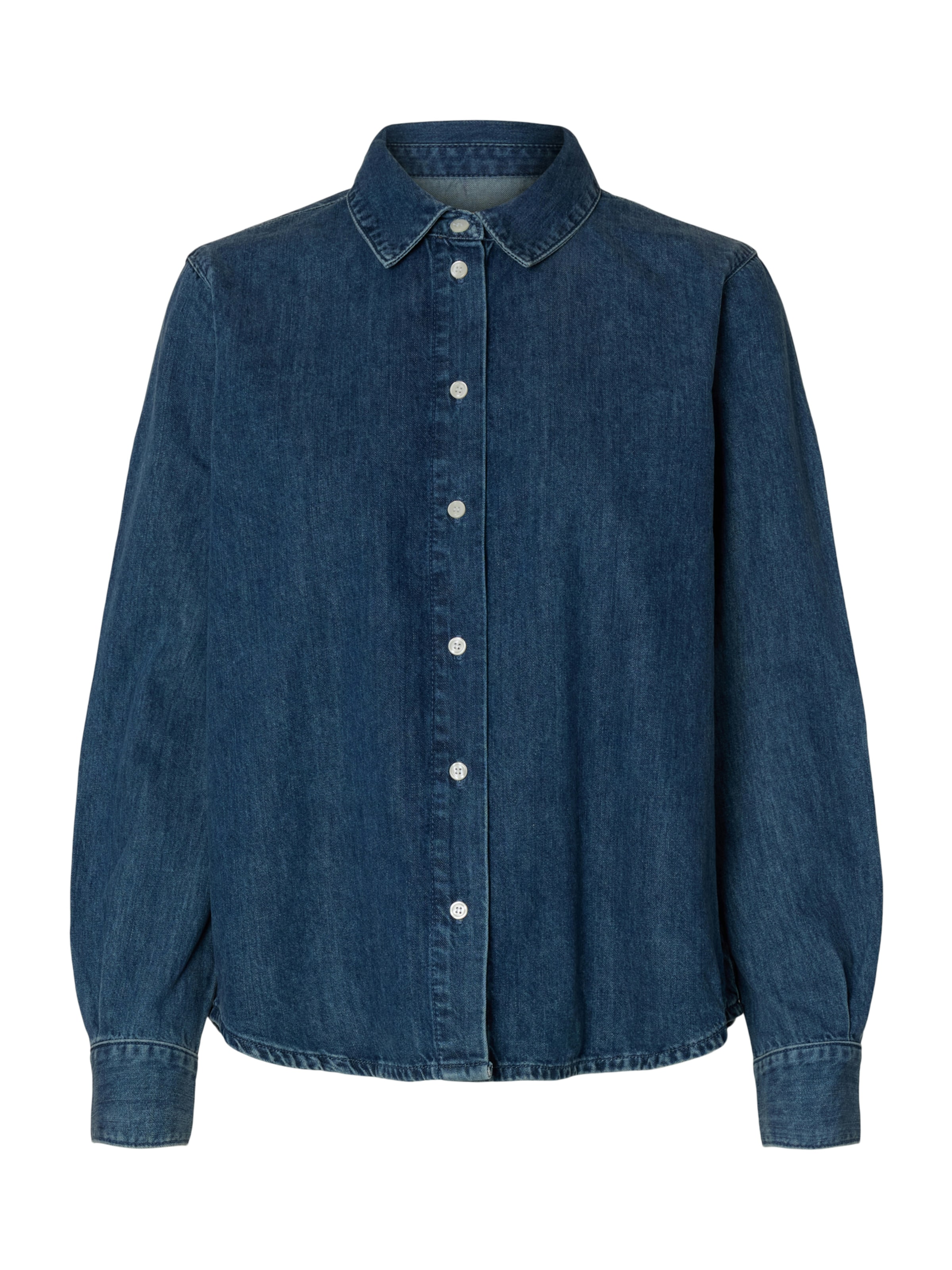 SELECTED Blouse &#x27;SLFBEA NOA&#x27; in Blue: front