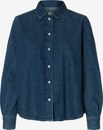 mėlyna SELECTED Palaidinė 'SLFBEA NOA': priekis